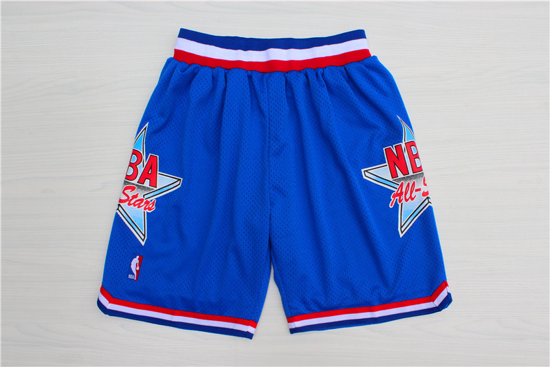Men 1992 NBA All Star blue shorts
